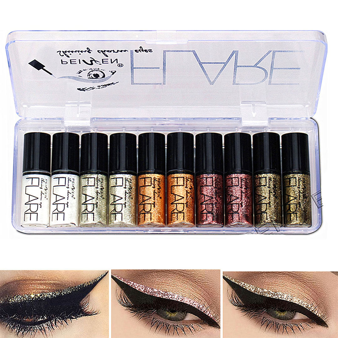 Liquid Glitter Eyeshadow Eyeliner 2 in _ 10 different colours