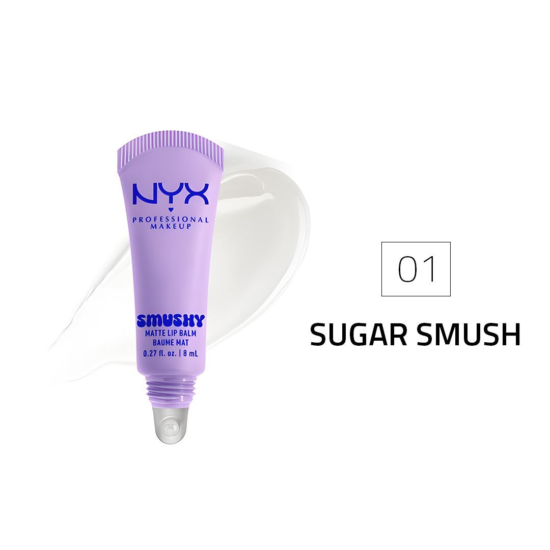 4 Pieces Offer - NYX Smushy Matte Lip Balm