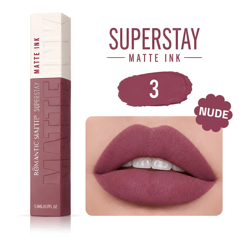 SuperStay Matte ink 3 pieces offer from Romantic Matte -50% OFF