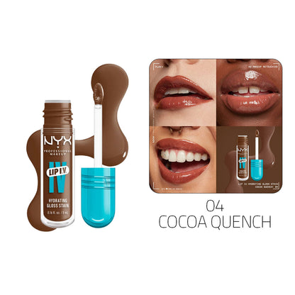 NYX Lip I.V. Hydrating Gloss Stain – Buy 1 Get 1 Free