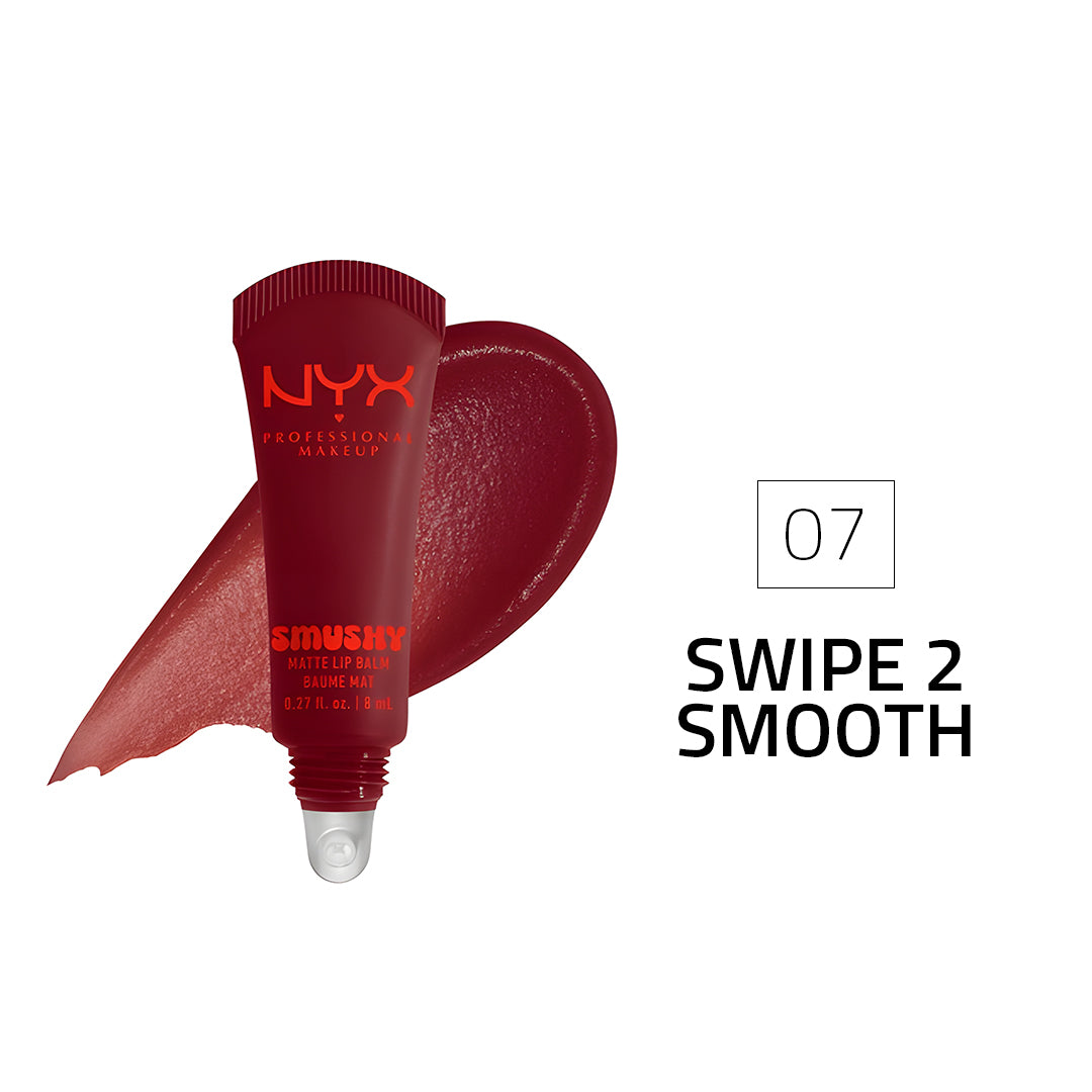 4 Pieces Offer - NYX Smushy Matte Lip Balm