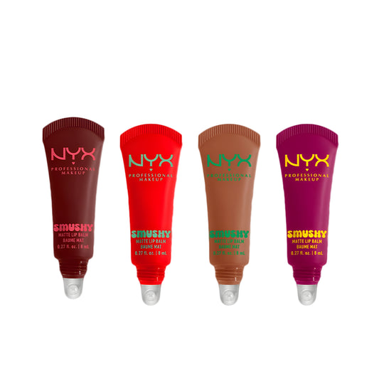 4 Pieces Offer - NYX Smushy Matte Lip Balm