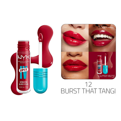 NYX Lip I.V. Hydrating Gloss Stain – Buy 1 Get 1 Free
