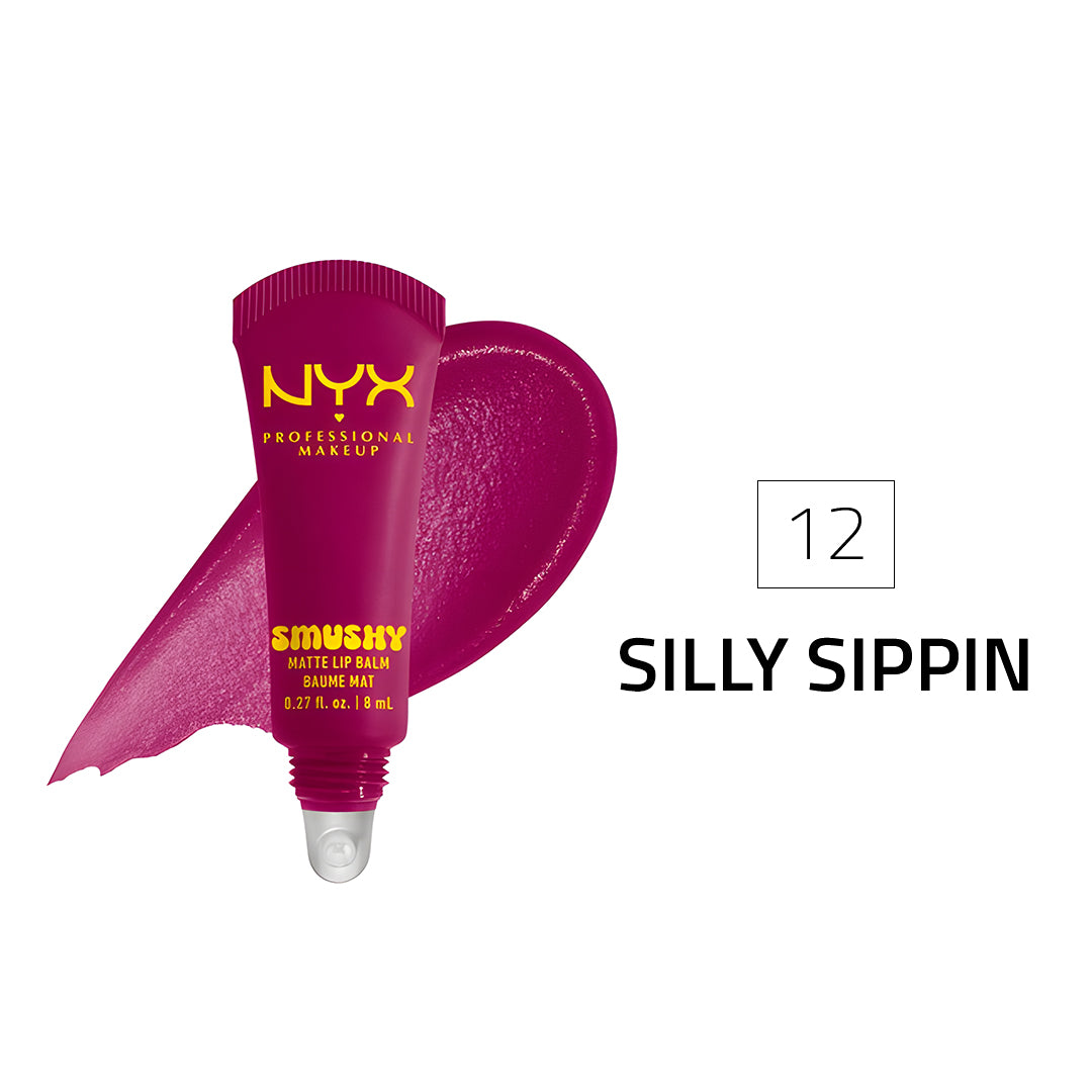 4 Pieces Offer - NYX Smushy Matte Lip Balm