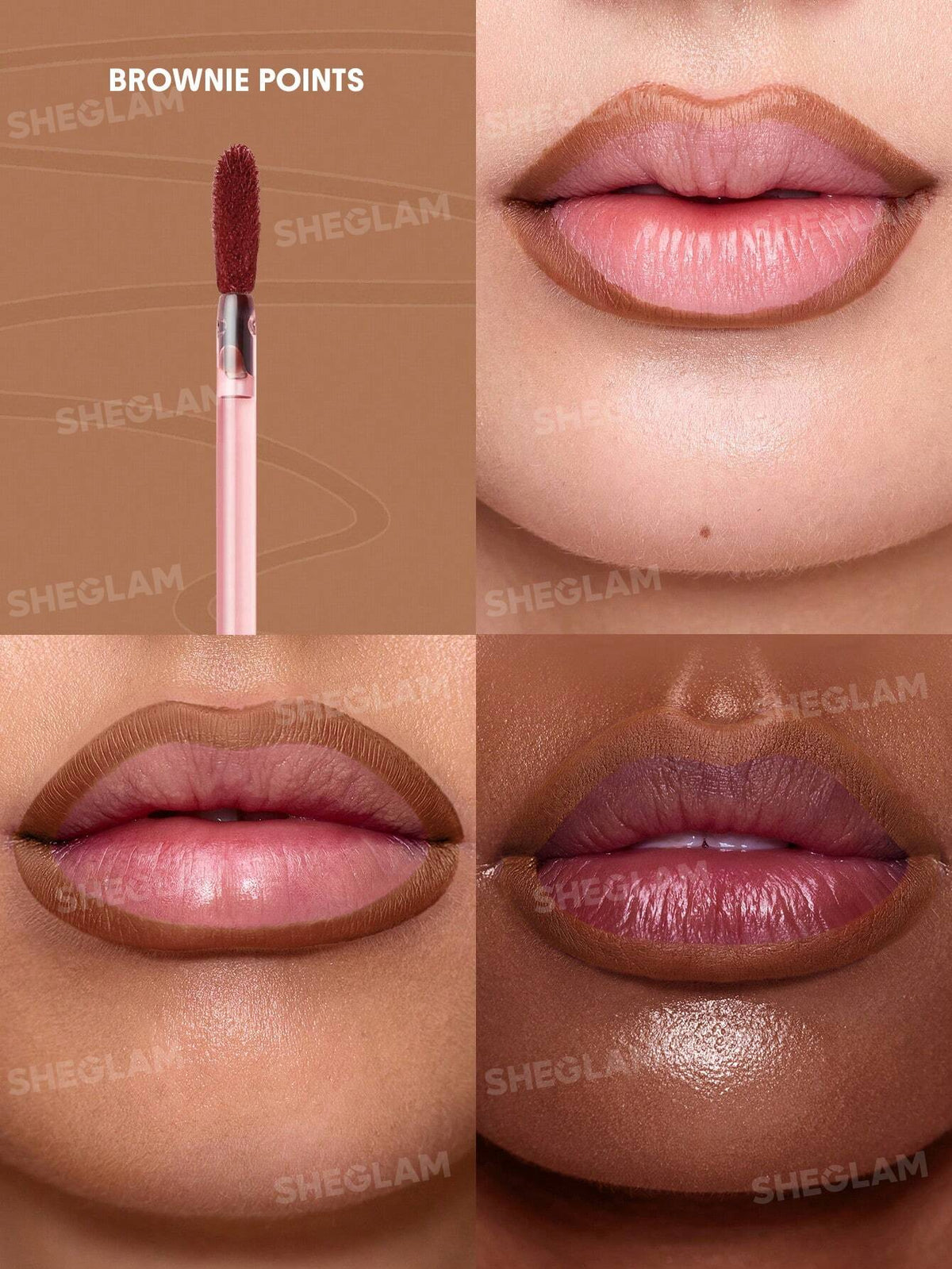 SHEGLAM Fall In Line Peel Off Lip Liner Stain – Buy 1 Get 1 Free