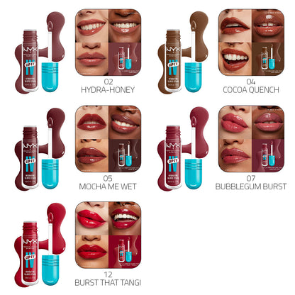 NYX Lip I.V. Hydrating Gloss Stain – Buy 1 Get 1 Free