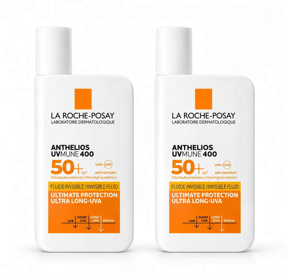 La Roche-Posay Anthelios UVMune 400 Invisible Fluid SPF50+ – Buy 1 Get 1 Free