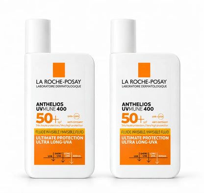 La Roche-Posay Anthelios UVMune 400 Invisible Fluid SPF50+ – Buy 1 Get 1 Free