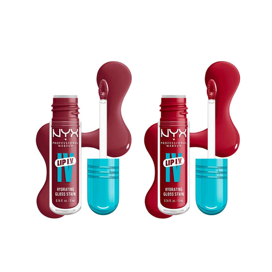 NYX Lip I.V. Hydrating Gloss Stain – Buy 1 Get 1 Free