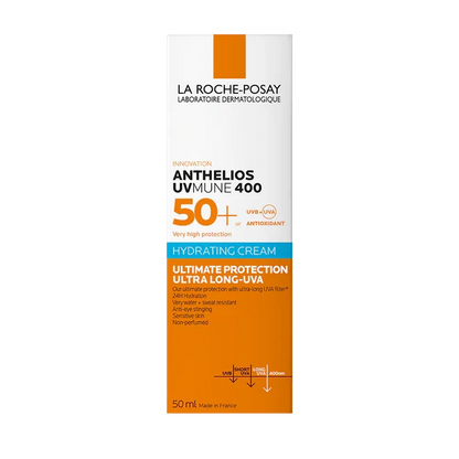 ( 2 pieces Offer ) La Roche-Posay Anthelios Shaka UVMUNE Oil Control Fluid SPF50+ 50Ml Rose Cosmetics