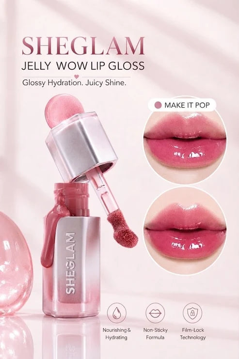 Sheglam Glass Lock Air Gloss— Buy 1 Get 1 Free