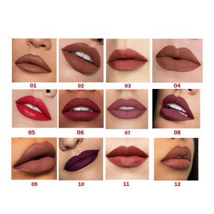 Golden rose lipstick  _ 12 different colours
