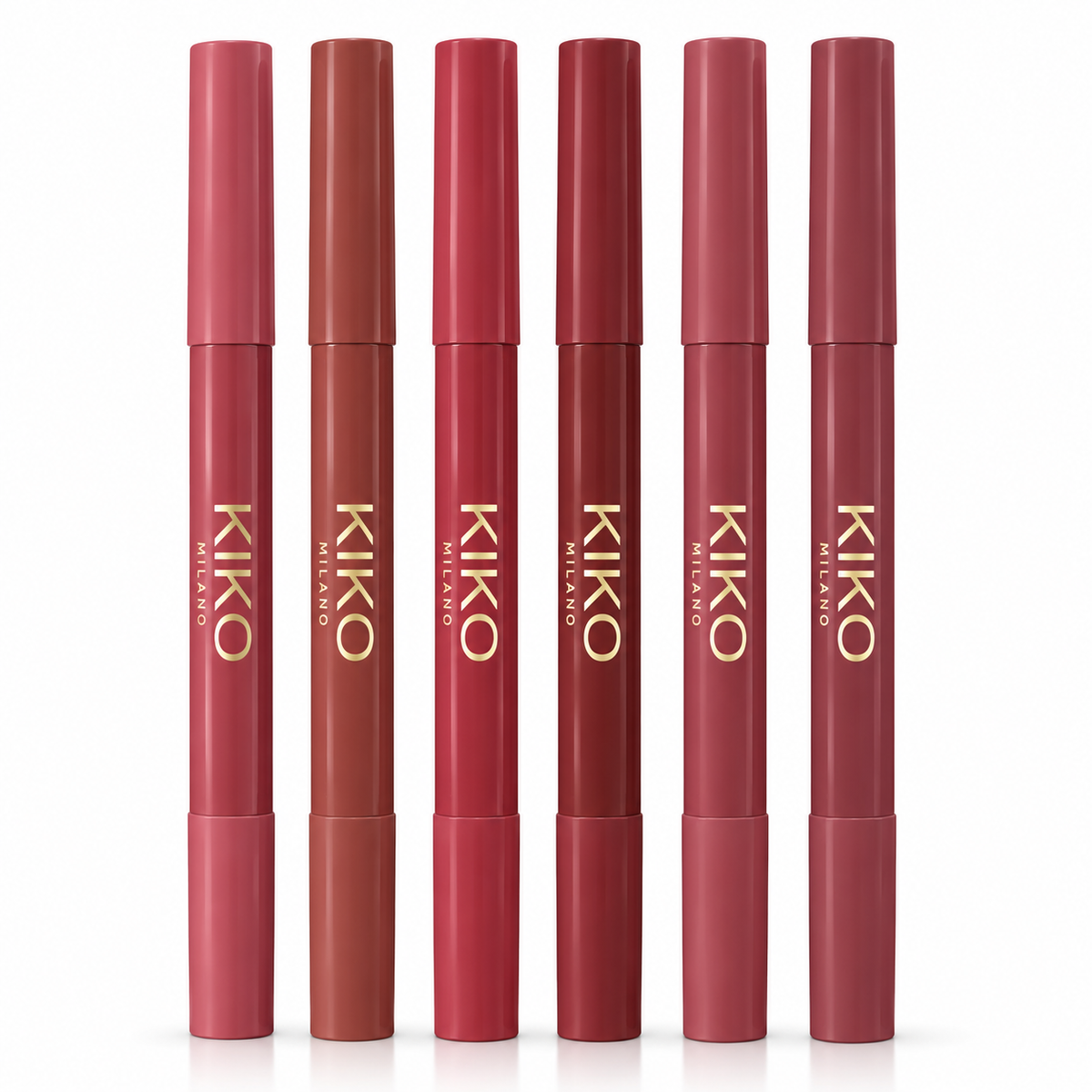 KIKO Milano Velvet Lip Pen Set – 6-Piece Lip Pen Collection | 50% OFF