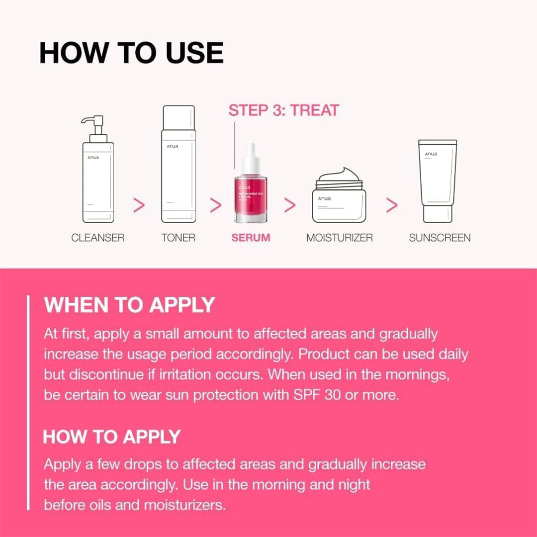 Anua Niacinamide 10% + TXA 4% Removing Serum