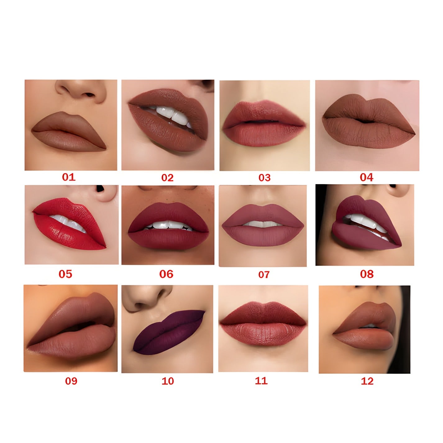 Lip Combo (Kiko Double Touch 103 + 12 Shades Lip Liner Golden Rose)