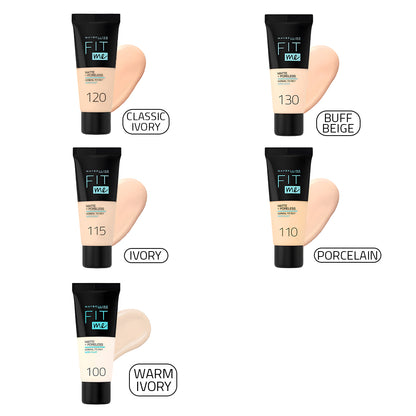 Maybelline foundation Fit Me Matte + Poreless
