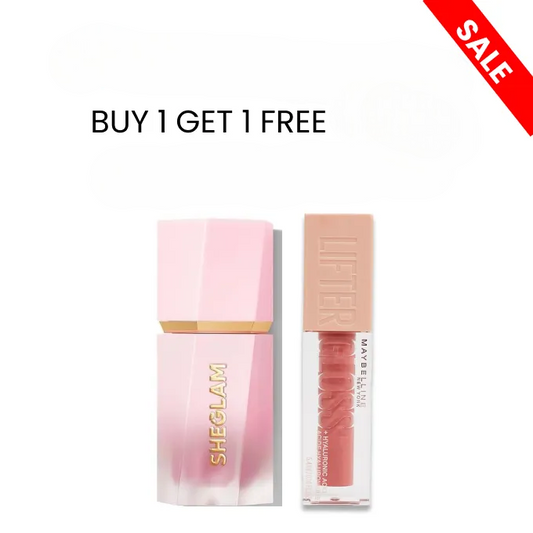 Blusher Sheglam & Lifter Lip gloss_Buy 1 get 1