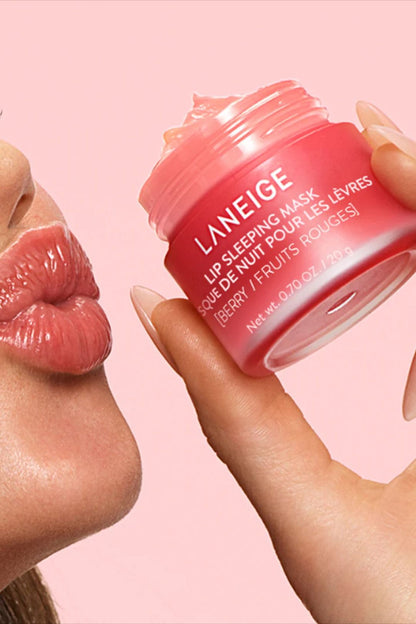 LANEIGE Glaze Craze Tinted Lip Serum + Lip Sleeping Mask Duo – Hydrating, Smoothing & High-Shine Lip Care | 50% OFF
