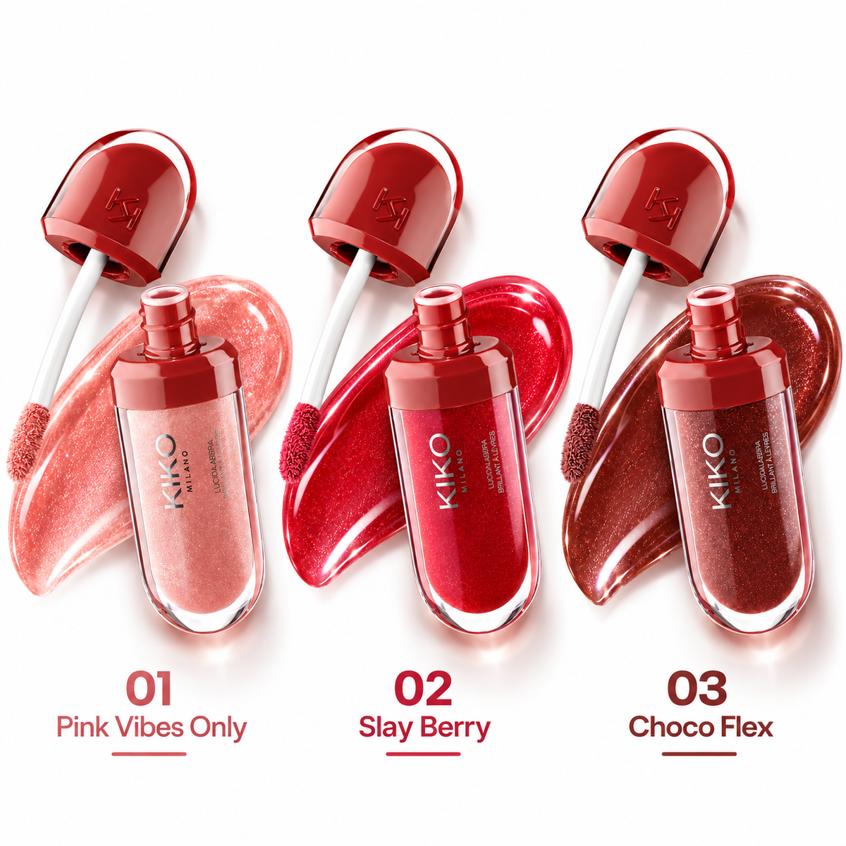 KIKO Milano Flirt Alert 3D Hydra Lip Gloss Limited Edition – Buy 1 Get 1 Free