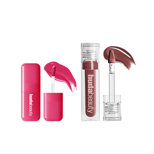 Huda Beauty lipgloss and blush – 50% OFF