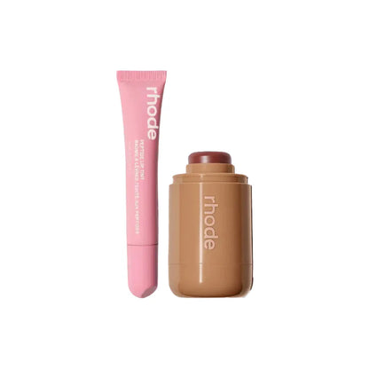 Rhode Glow Duo – Blush + Lip Gloss