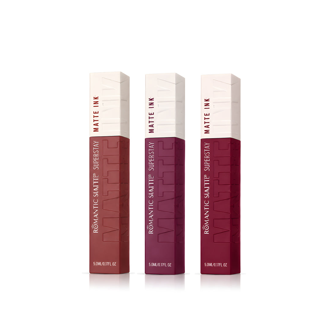 SuperStay Matte ink 3 pieces offer from Romantic Matte -50% OFF